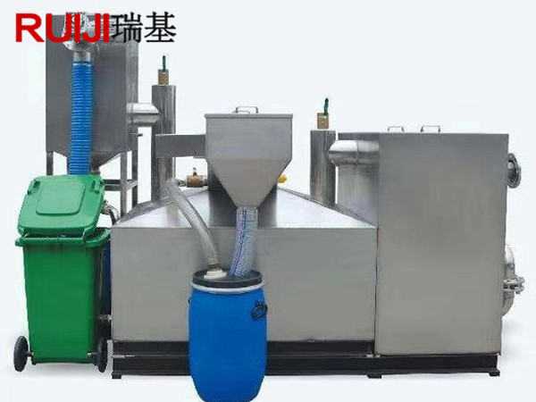 全自動餐飲油水隔油池